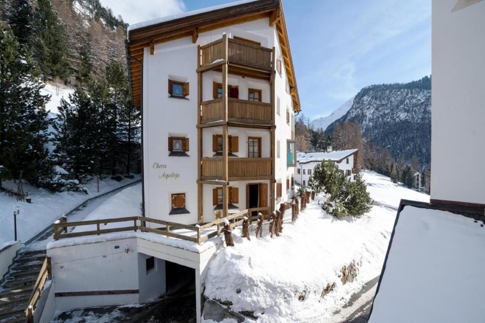 Chesa Aquileja Trueb Neu "Bergbahnen All Inklusiv" Im Sommer Pontresina Exterior photo